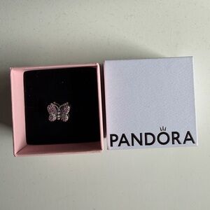 Pandora Pink Butterfly charm